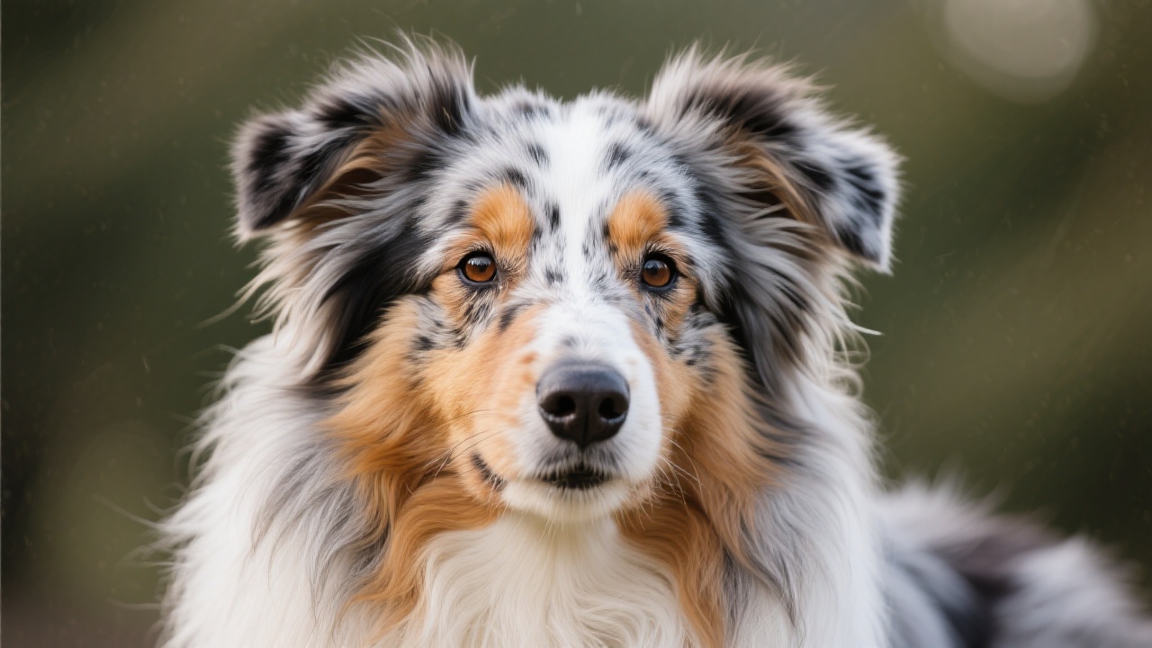 粗毛柯利犬 主视图